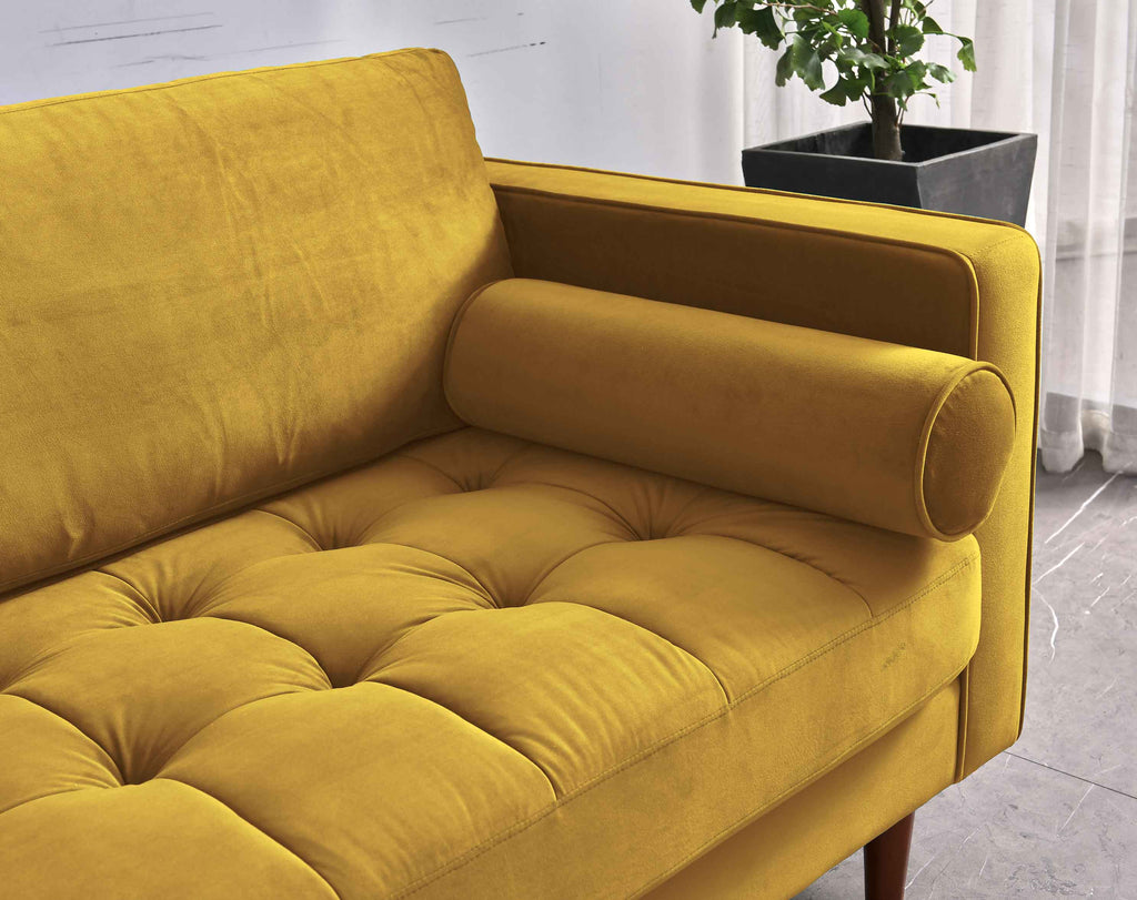 Rubeza Scott 3 Seater Sofa - Posh Gold
