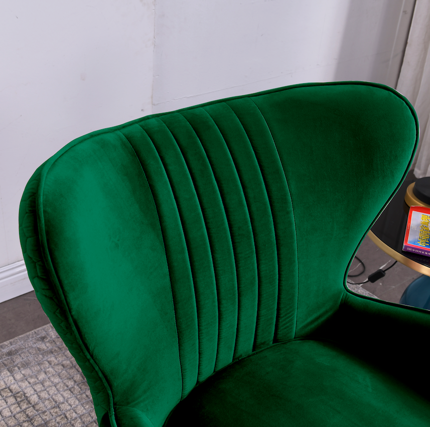 Rubeza Leo Lottie Collection Armchair - Super Emerald Green
