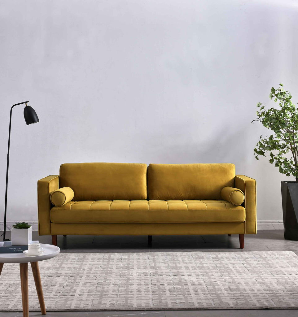 Rubeza Scott 3 Seater Sofa - Posh Gold