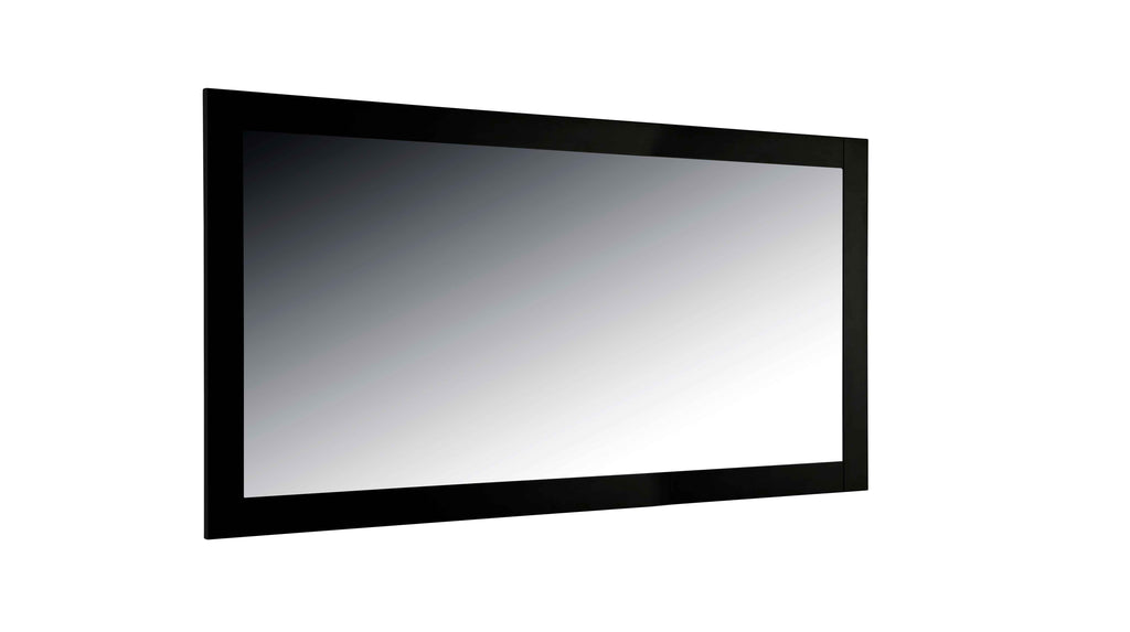 Rubeza 1420x800mm Luxury Framed Mirror - Black