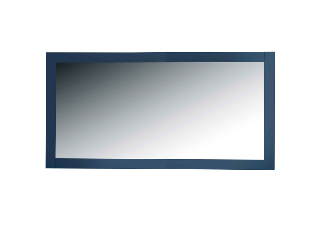 Rubeza 1420x800mm Luxury Framed Mirror - Dark Blue