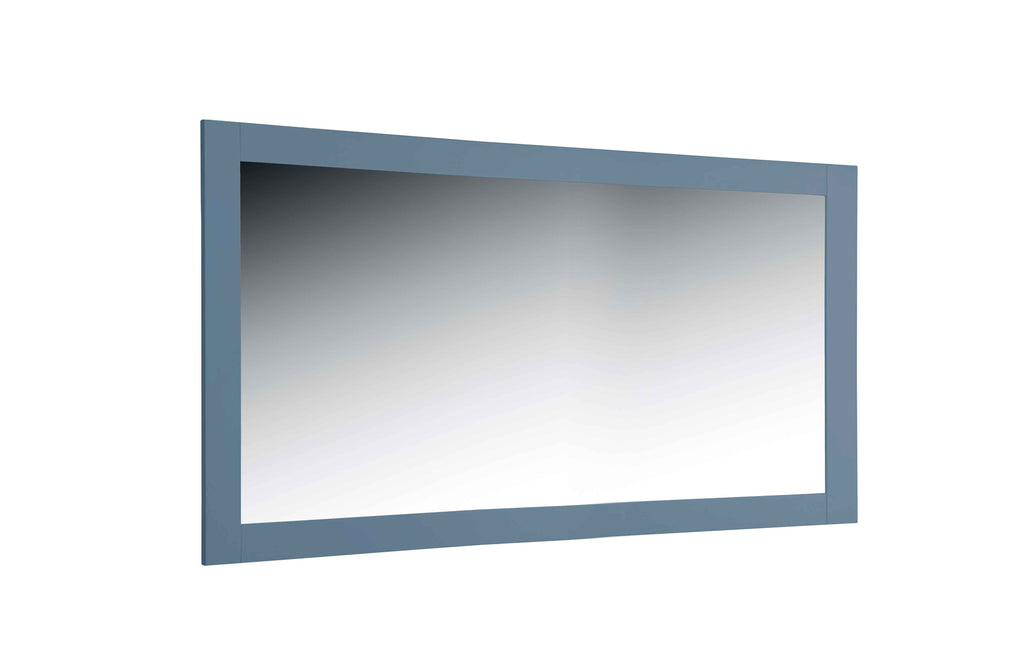 Rubeza 1420x800mm Luxury Framed Mirror - Dark Grey