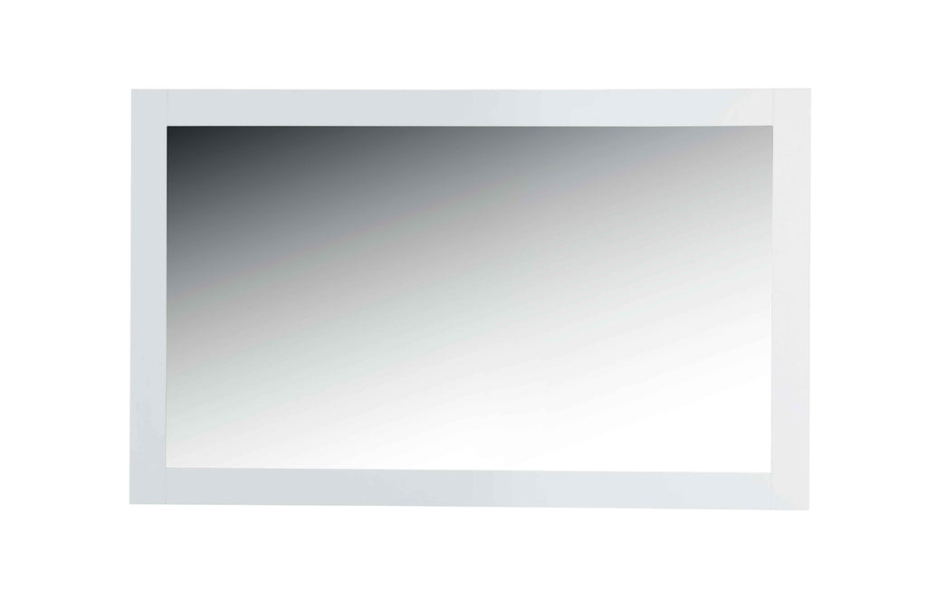 Rubeza 1420x800mm Luxury Framed Mirror - White