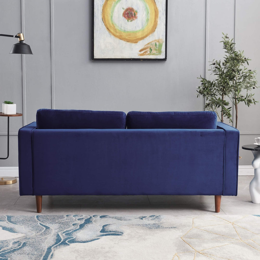 Rubeza Scott 2 Seater Sofa - Indigo Blue