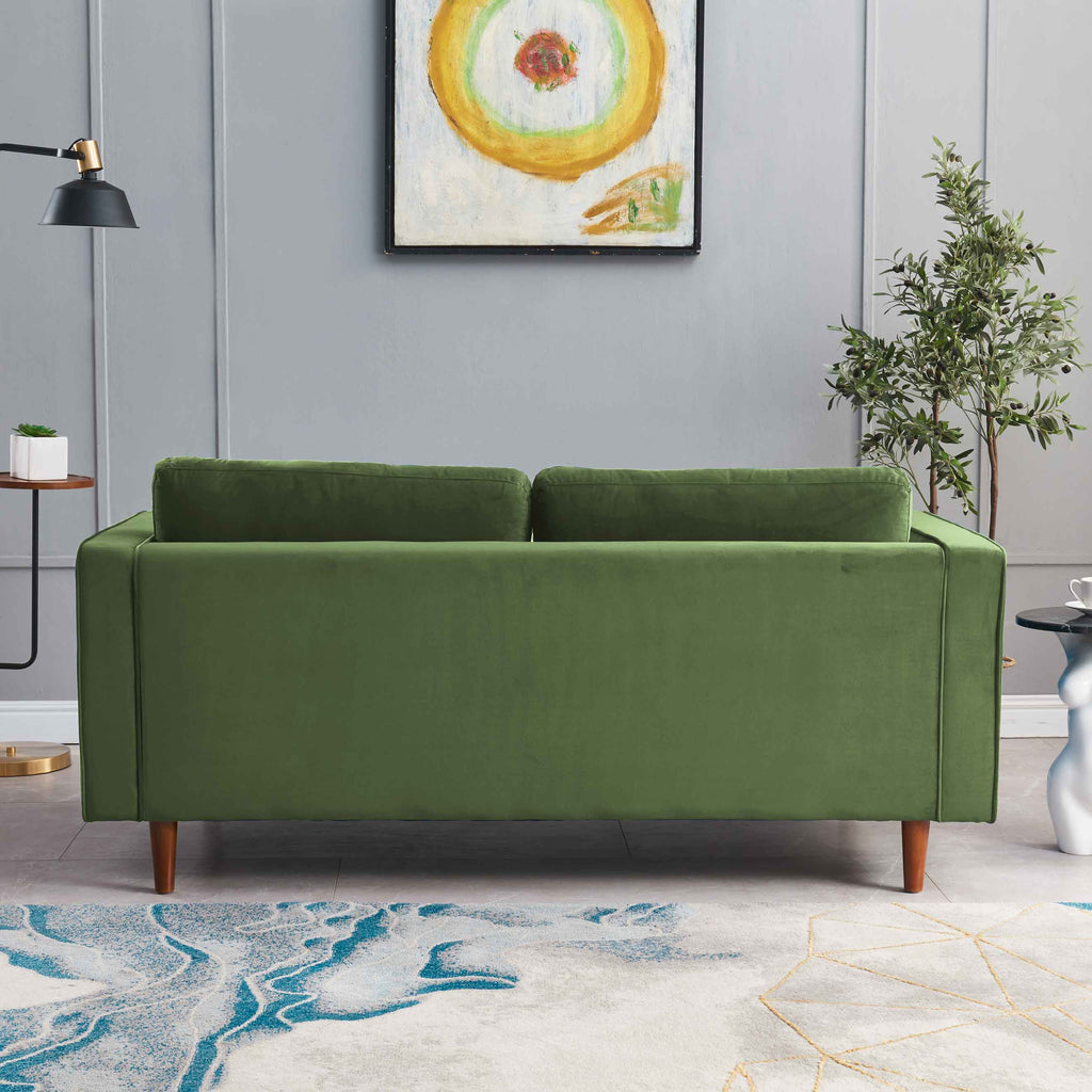 Rubeza Scott 2 Seater Sofa - Grass Green 2