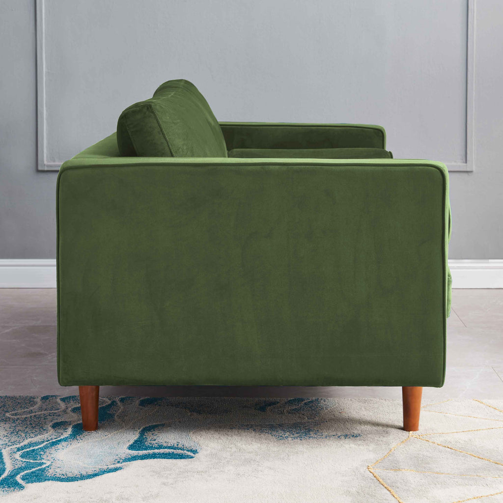 Rubeza Scott 2 Seater Sofa - Grass Green 2