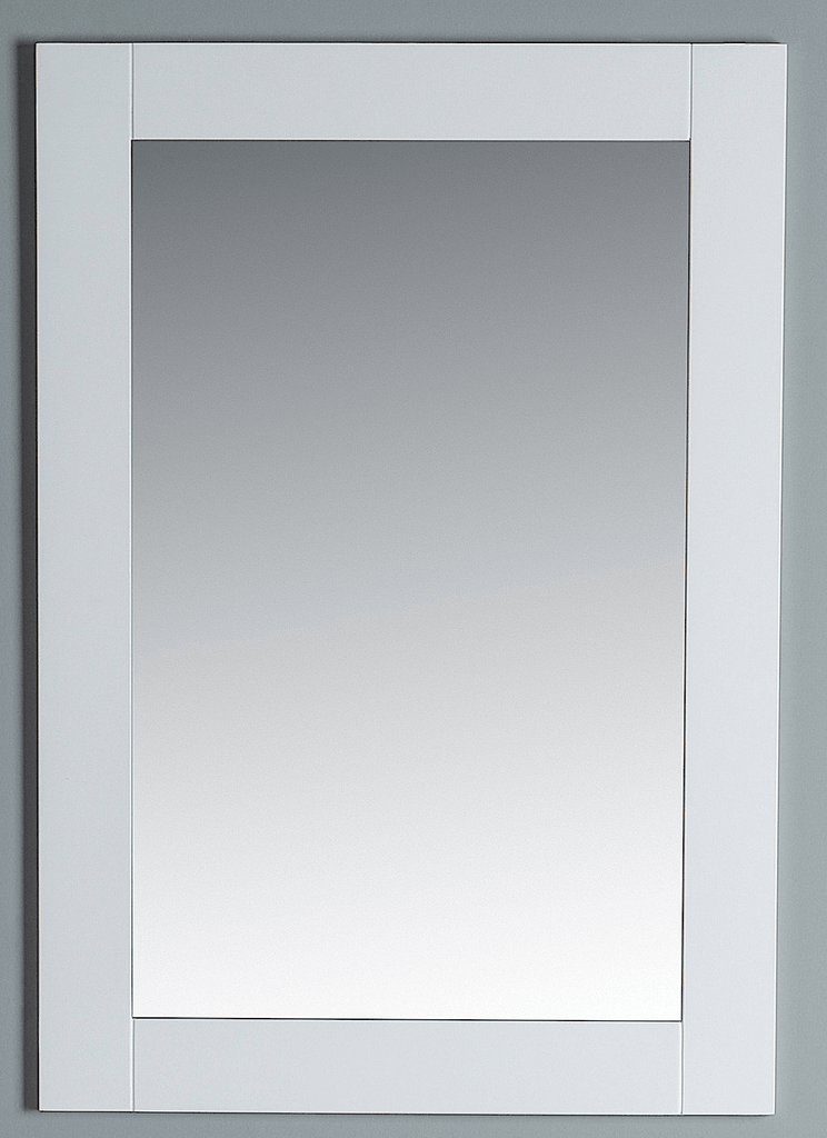 Rubeza Sazio 711x800mm Luxury Framed Mirror White