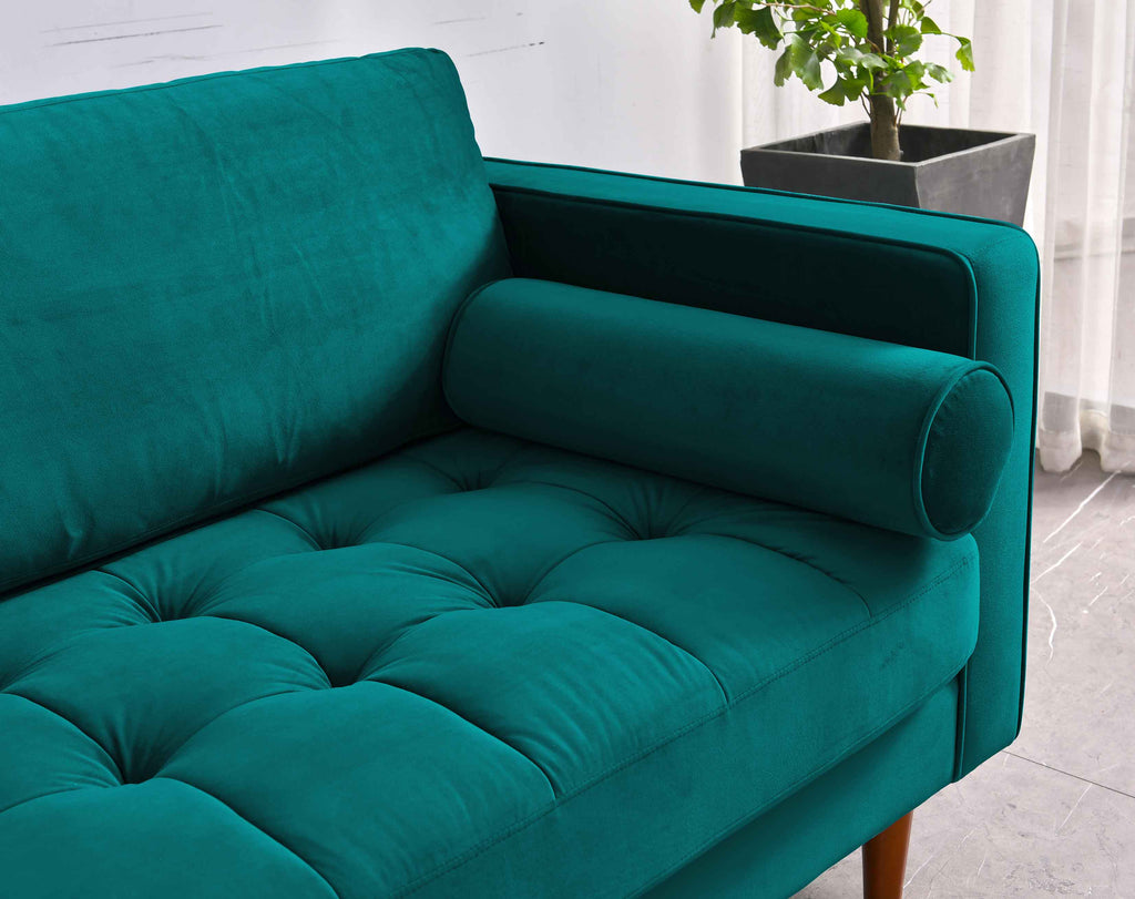 Rubeza Scott 3 Seater Sofa - Ocean Green