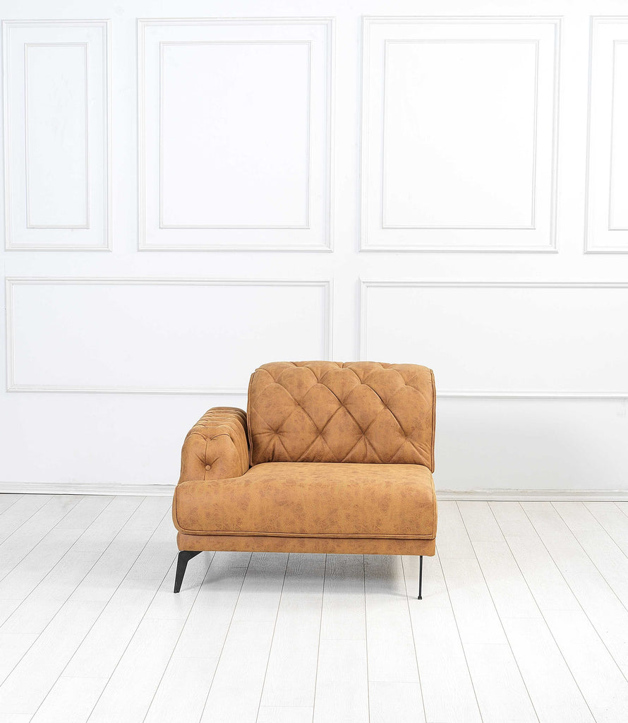Rubeza Piera 1+Seater/Corner/Armless 1 Seater/Armless 1 Seater/ Chaise - Tan