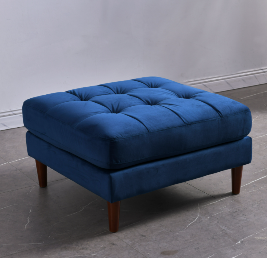 Rubeza Scott Ottoman Bench Indigo Blue RUBEZA