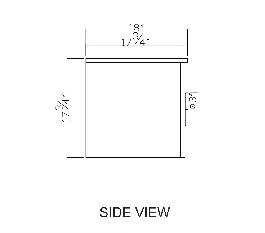 Rubeza 1500mm Lanzarote Wall Hung Vanity Unit - Wood Veneer & White