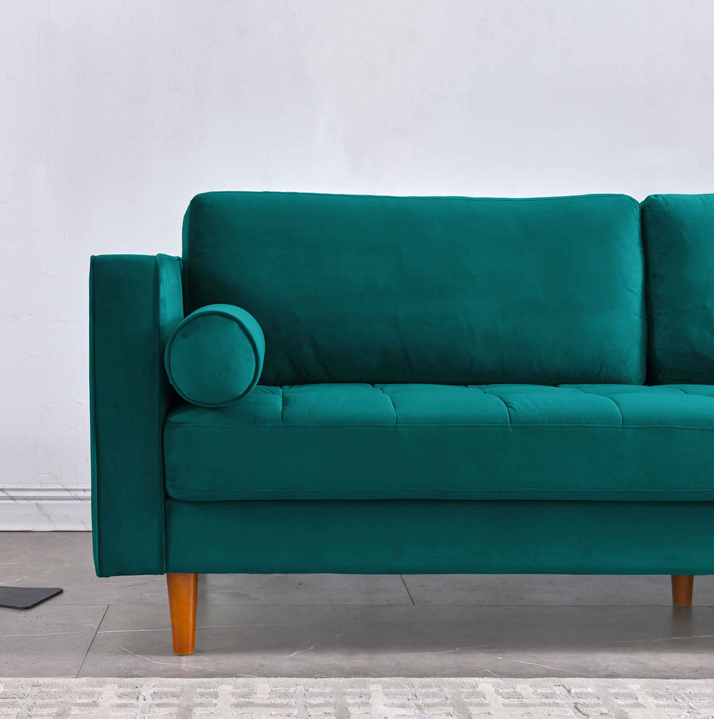 Rubeza Scott 3 Seater Sofa - Ocean Green