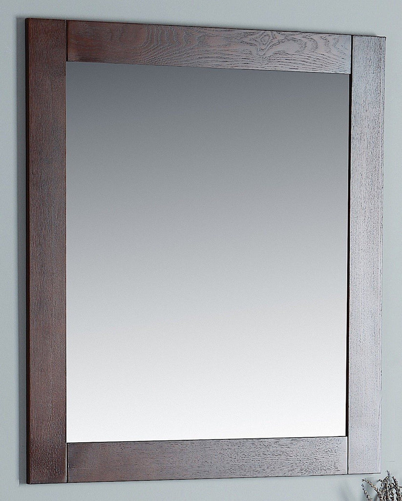 Rubeza Sazio Dark Espresso 863x800mm Luxury Framed Mirror