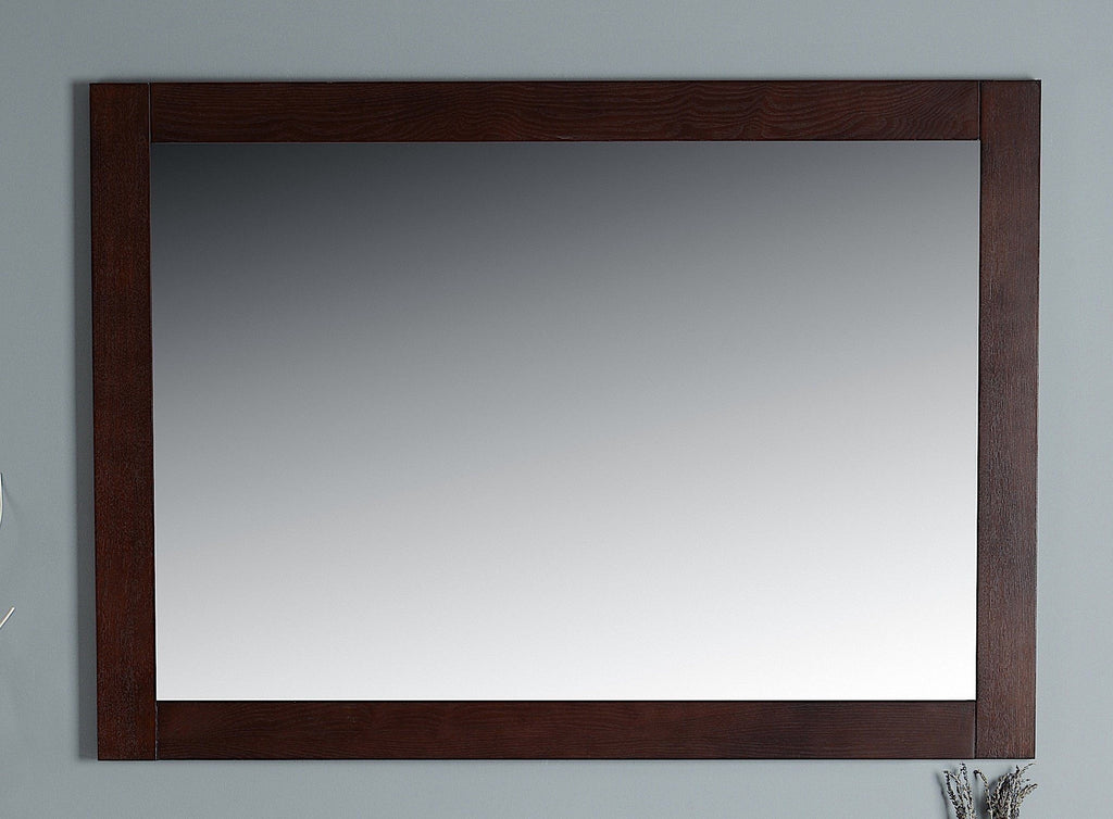 Rubeza Sazio Dark Espresso 1117x800mm Luxury Framed Mirror