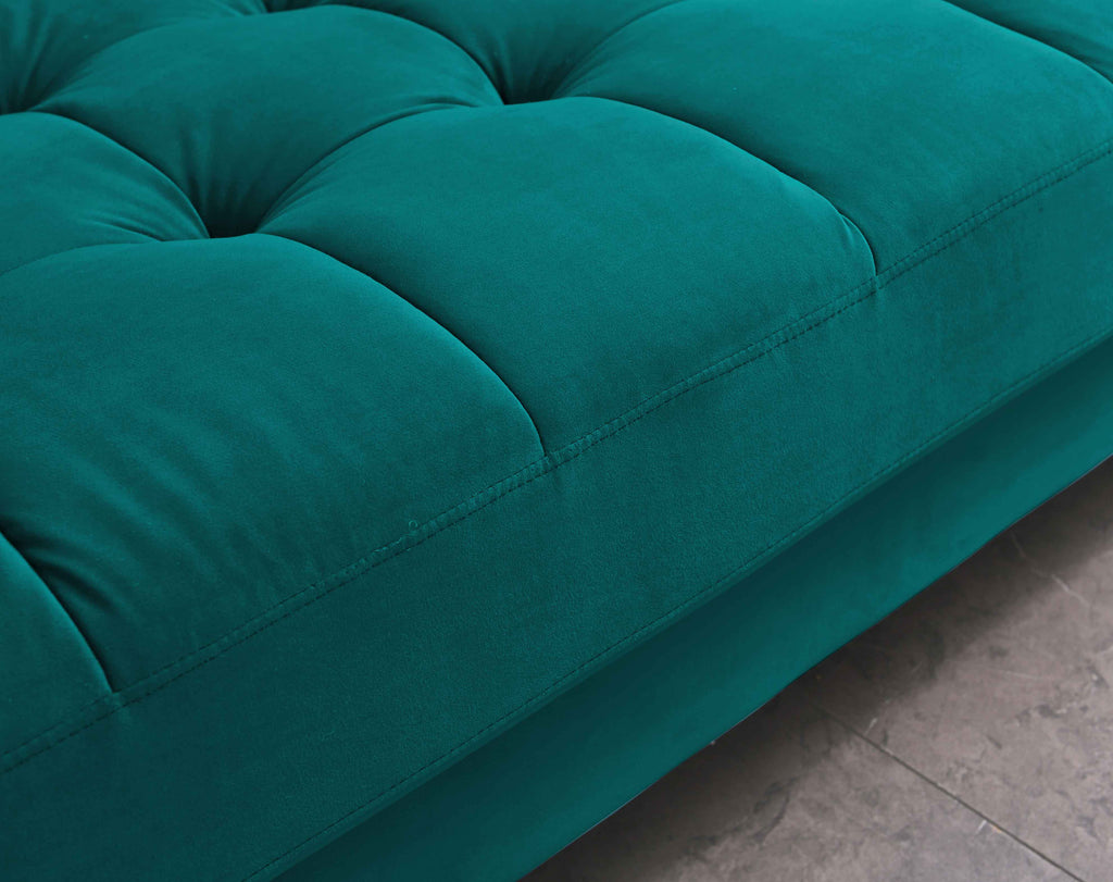 Rubeza Scott 3 Seater Sofa - Ocean Green