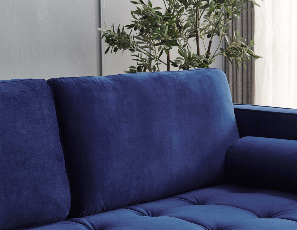 Rubeza Scott 2 Seater Sofa - Indigo Blue