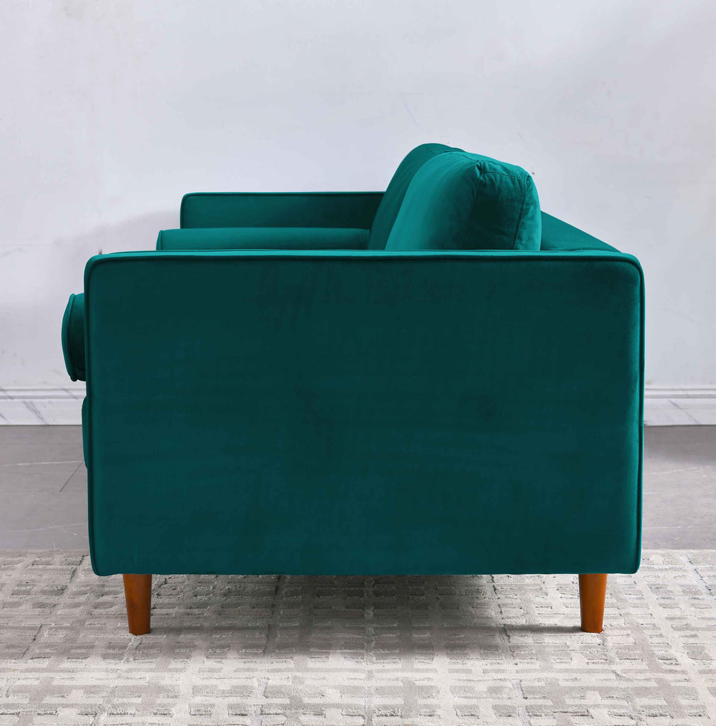 Rubeza Scott 3 Seater Sofa - Ocean Green