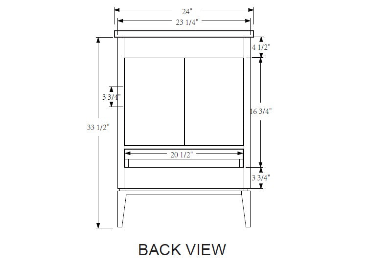 Rubeza 600mm Anatolia Vanity Unit with Carrara Marble Top - White & Gold