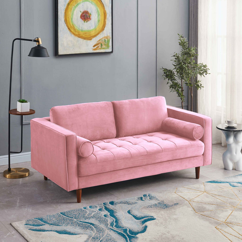 Rubeza Scott 2 Seater Sofa - Taffy Pink