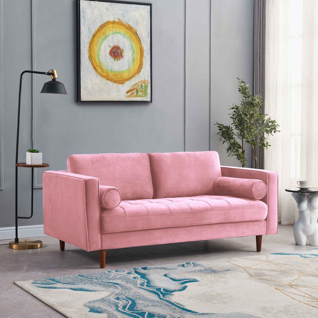 Rubeza Scott 2 Seater Sofa - Taffy Pink