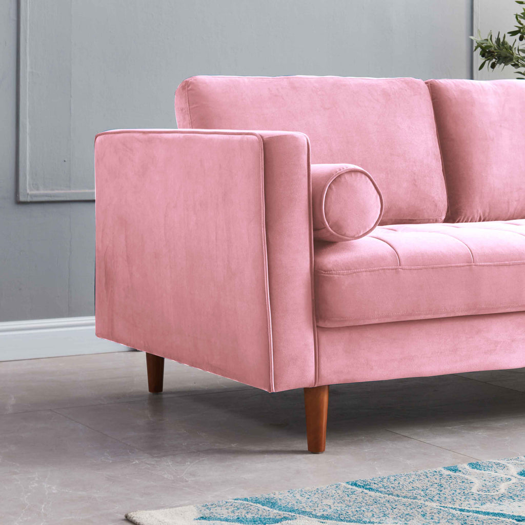 Rubeza Scott 2 Seater Sofa - Taffy Pink