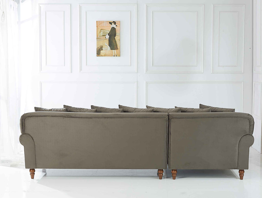 Rubeza Paula Chaise/2+Seater - Iron Grey