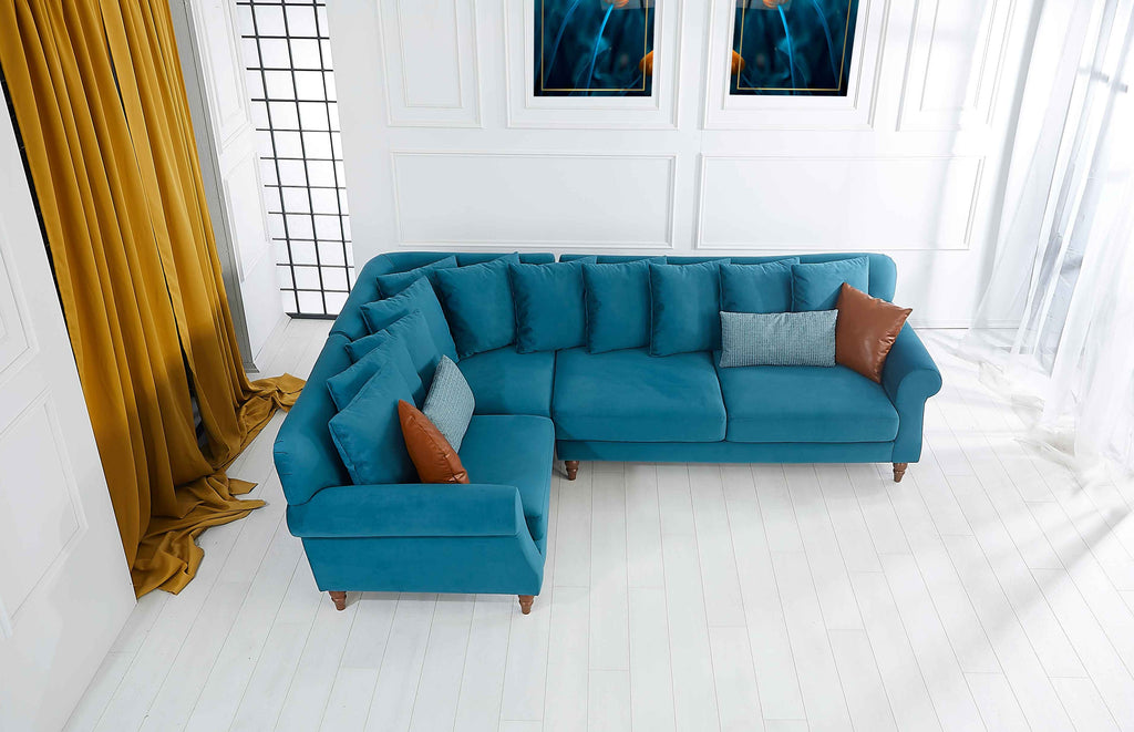 Rubeza Paula 1+Seater/Corner/2+Seater - Ocean Green