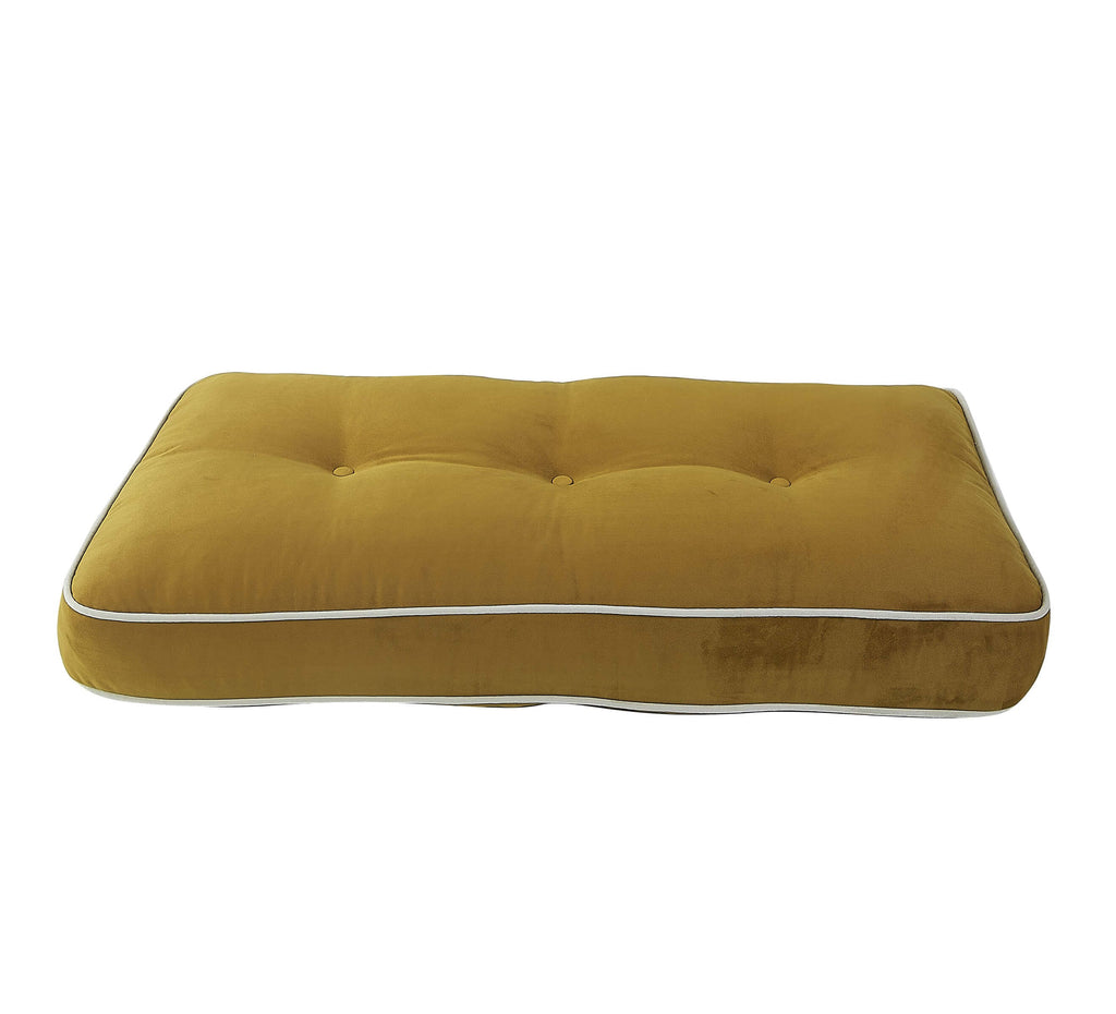 Rubeza Leo 4 Seater Sofa - Posh Gold & White
