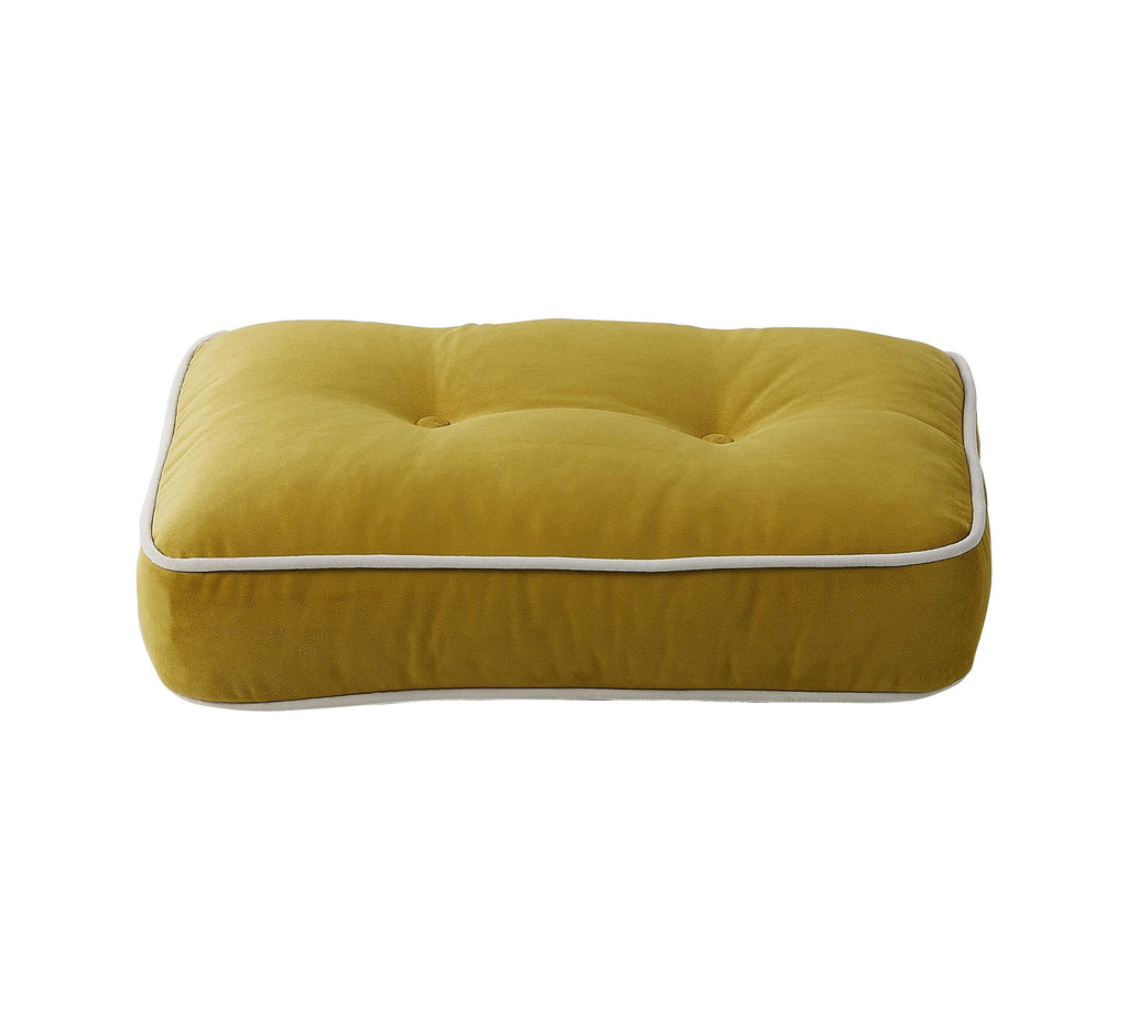 Rubeza Leo 3 Seater Sofa - Posh Gold & White
