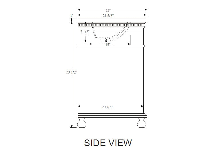 Rubeza 1200mm Didim Vanity Unit with Calacatta Quartz Top - White & Gold