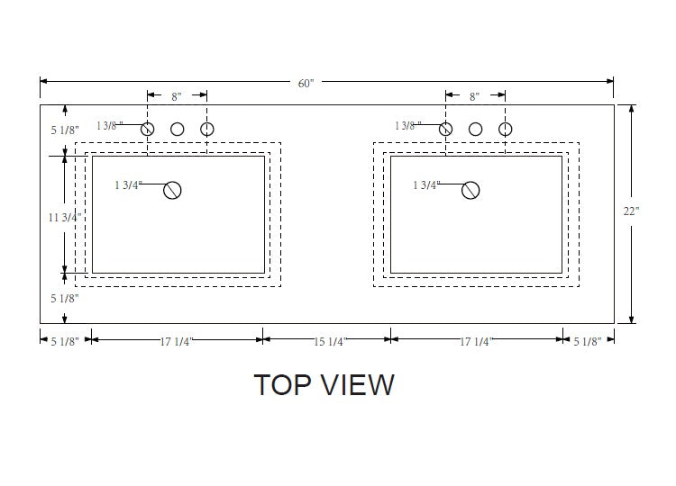 Rubeza 1500mm Didim Vanity Unit with Calacatta Quartz Top - White & Chrome