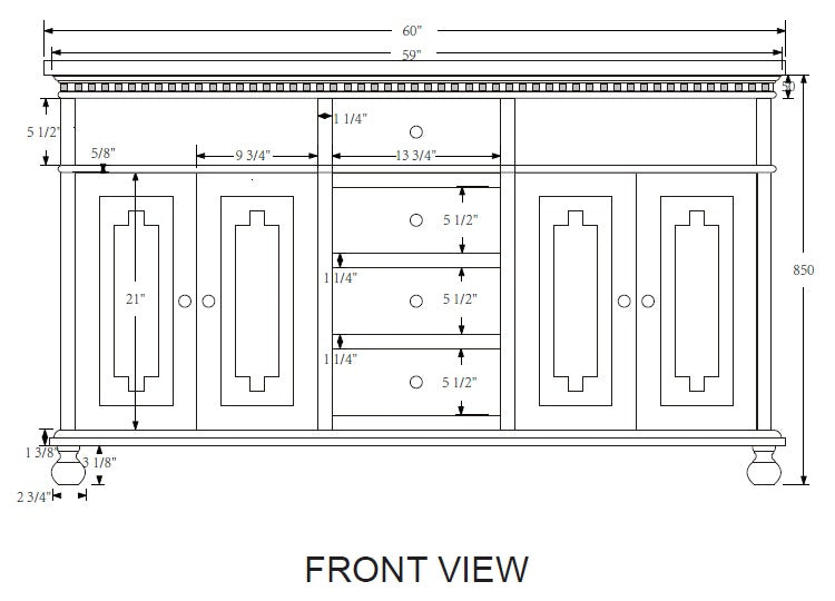 Rubeza 1500mm Didim Vanity Unit with Calacatta Quartz Top - White & Chrome