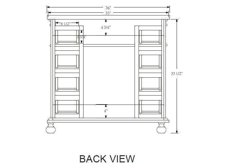 Rubeza  900mm Didim Vanity Unit with Carrara Marble  Top -  White  & Chrome