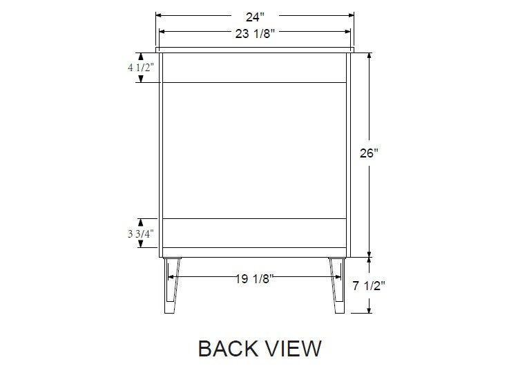 Rubeza 600mm Dukes Vanity Unit with Carrara Marble Top - White & Gold