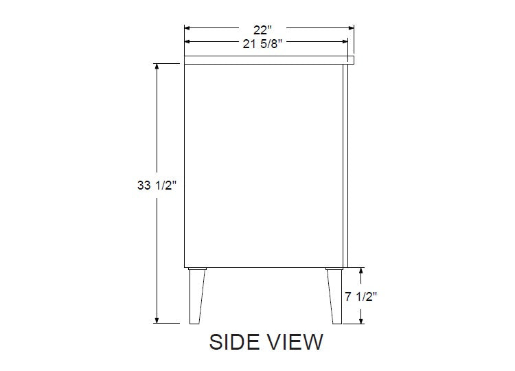 Rubeza 900mm Dukes Vanity Unit with Calacatta Quartz Top - White & Black