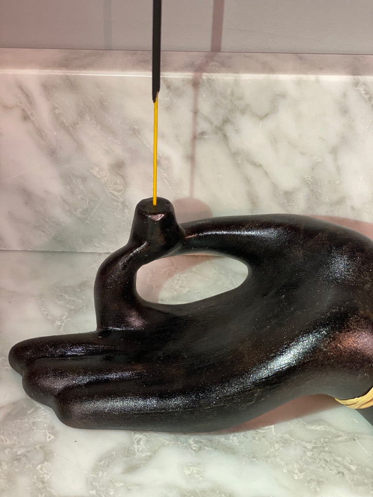 Premium Hand Sculpture Design for Incense