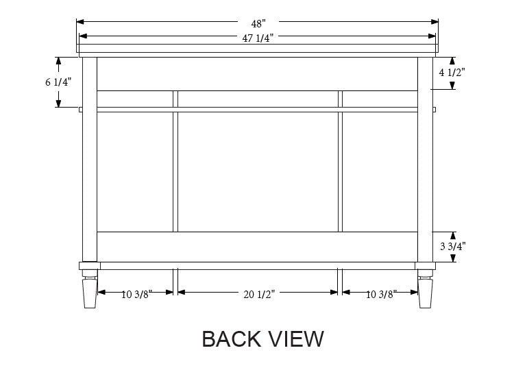 Rubeza 1200mm Isabella Vanity Unit with Calacatta Quartz Top - White & Gold