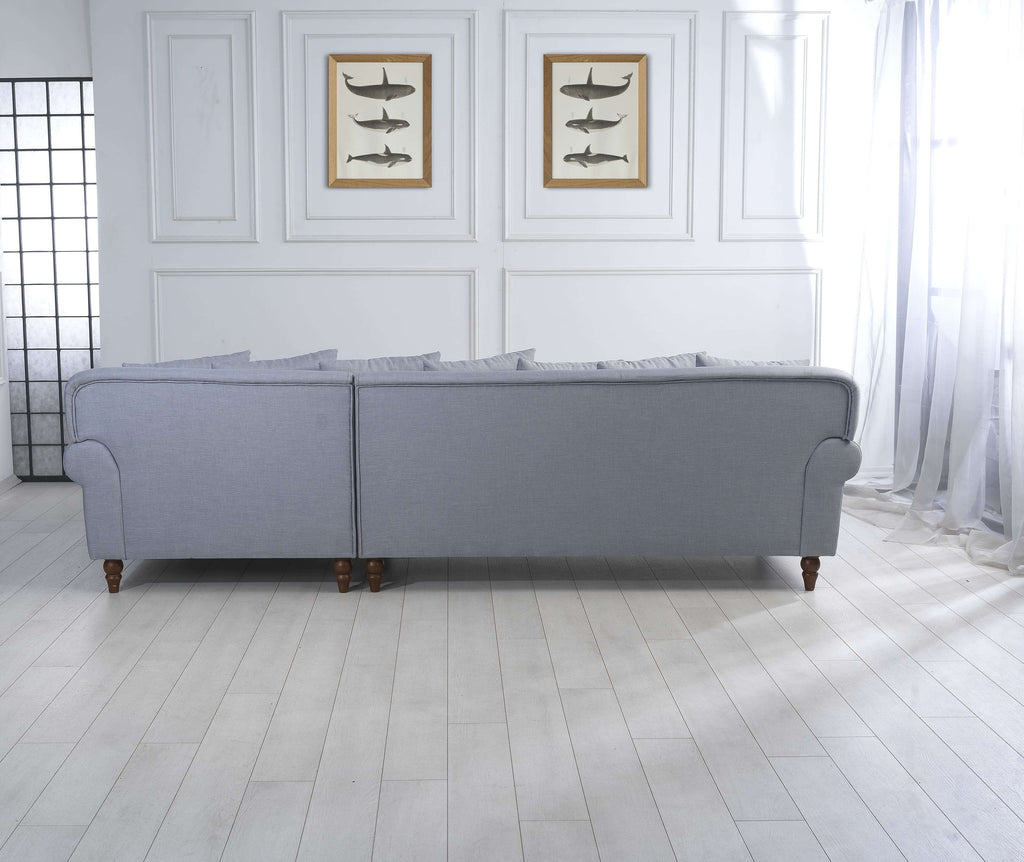 Rubeza Paula 2+Seater/Chaise - Cloud Grey