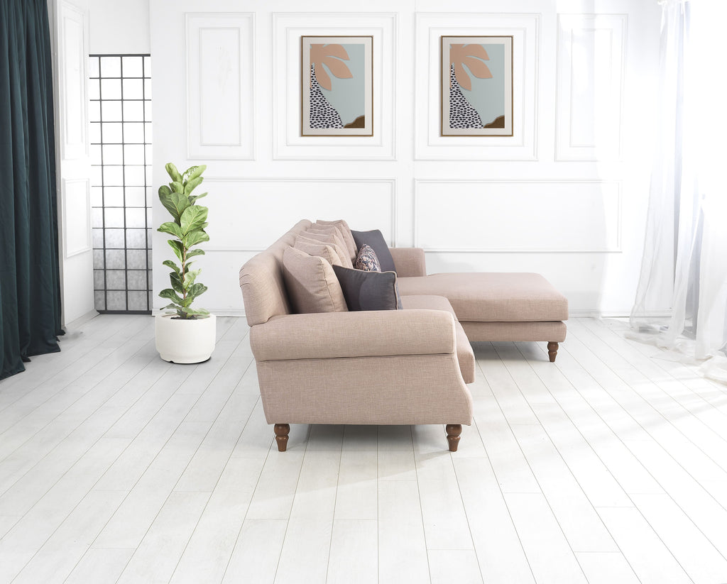Rubeza Paula 2+Seater/Chaise - Tortilla Brown