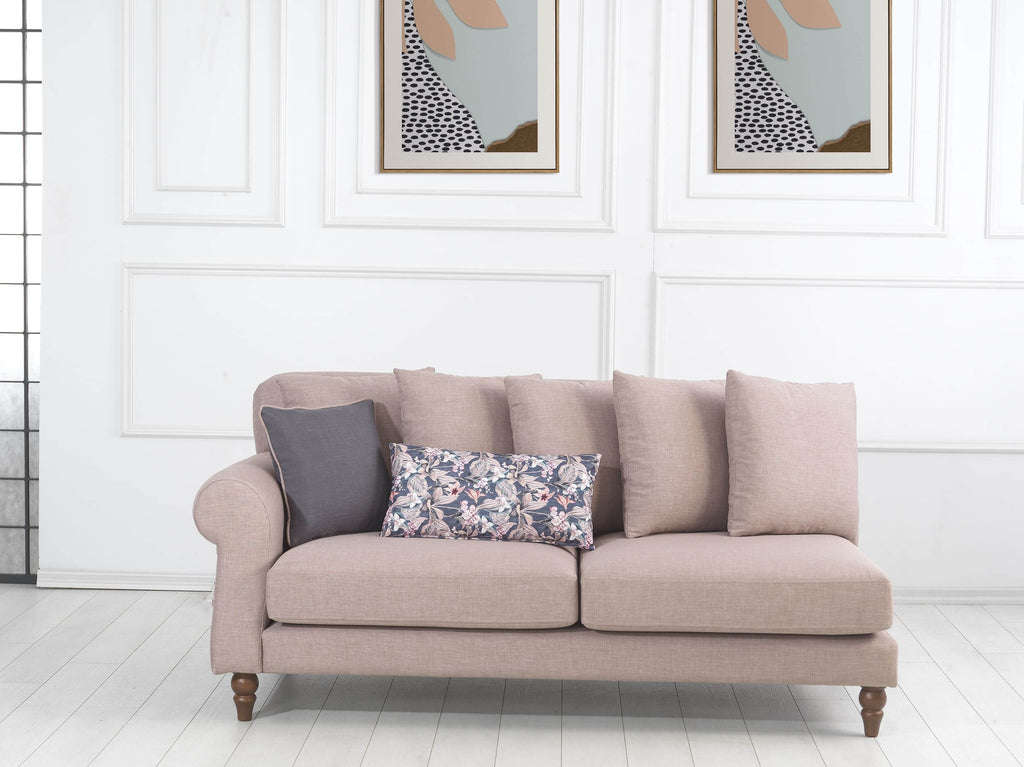 Rubeza Paula 2+Seater/Chaise - Tortilla Brown