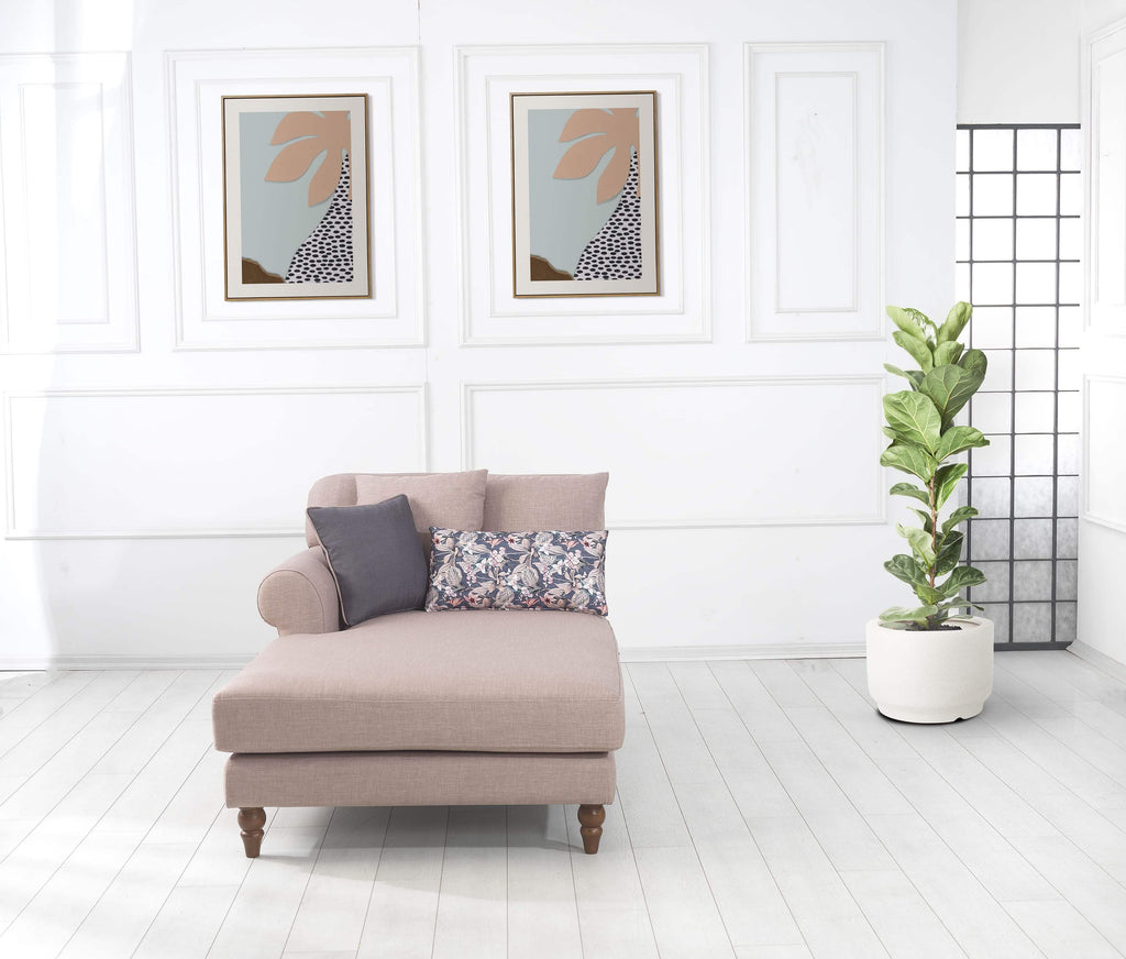 Rubeza Paula Chaise/2+Seater - Tortilla Brown