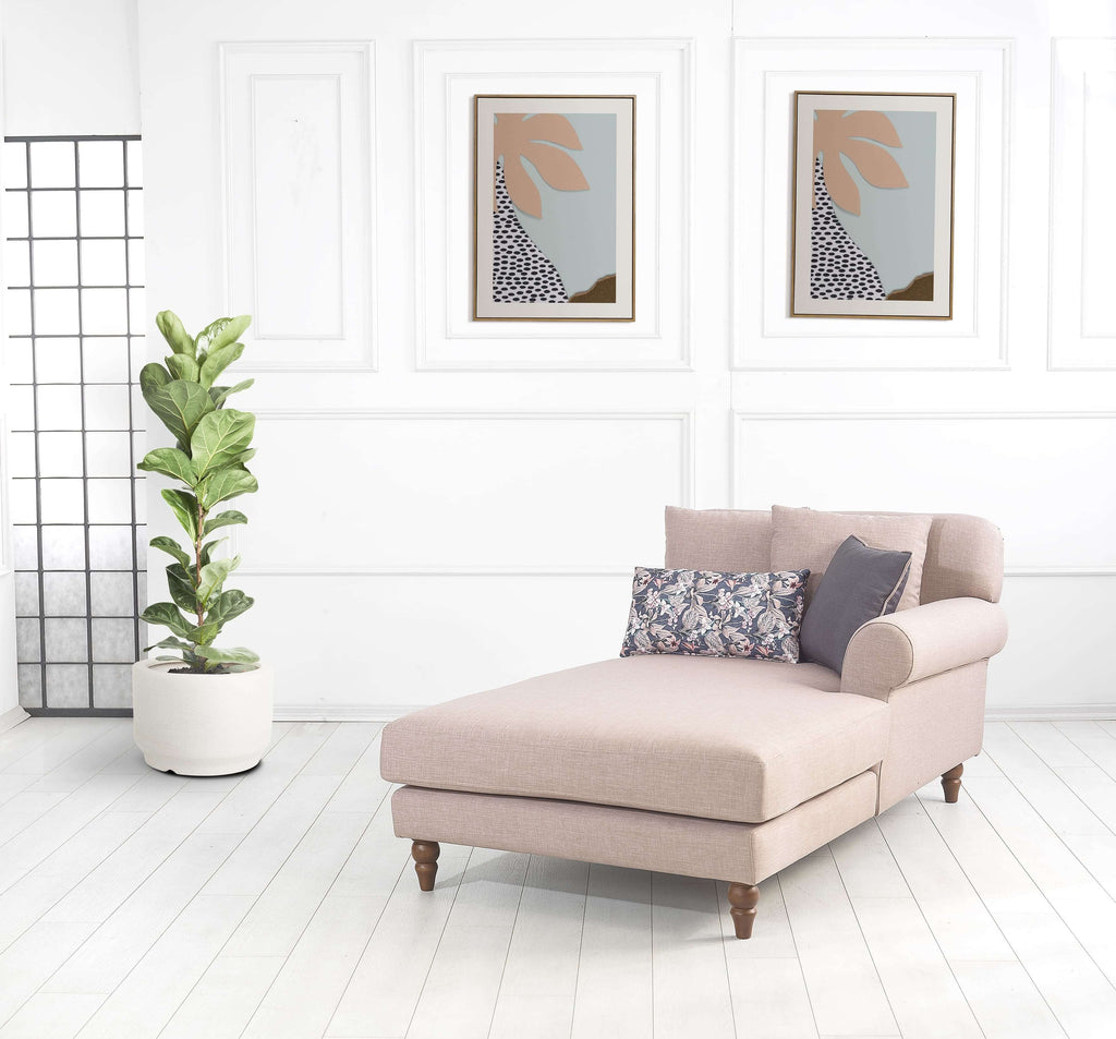 Rubeza Paula 2+Seater/Chaise - Tortilla Brown