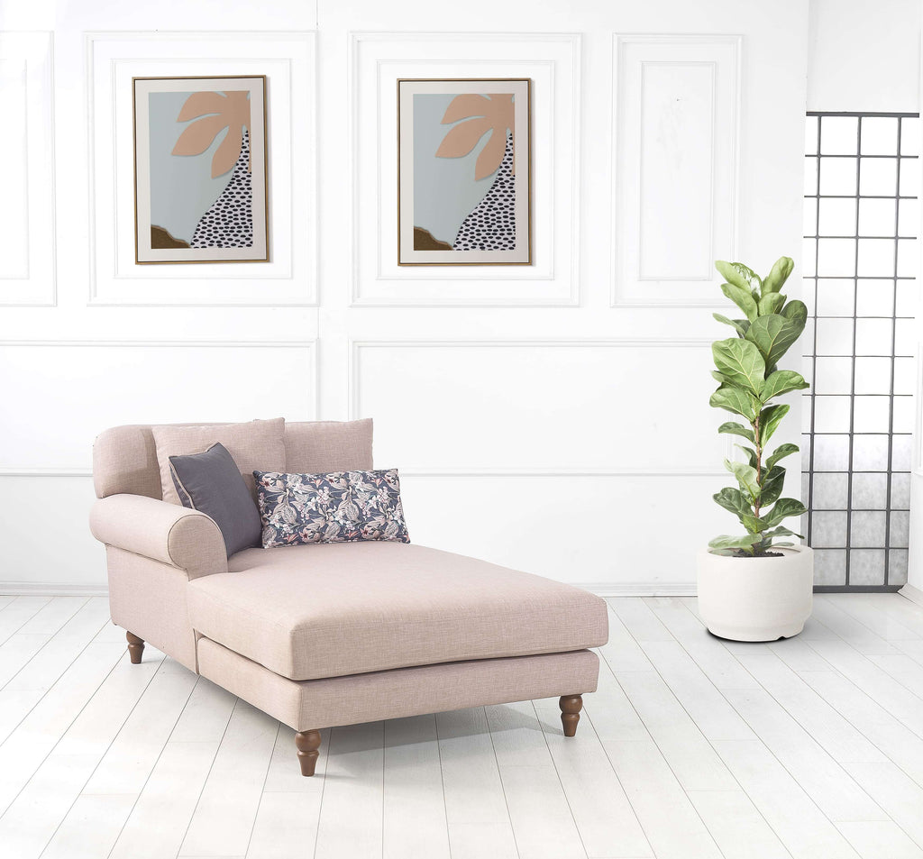 Rubeza Paula Chaise/2+Seater - Tortilla Brown