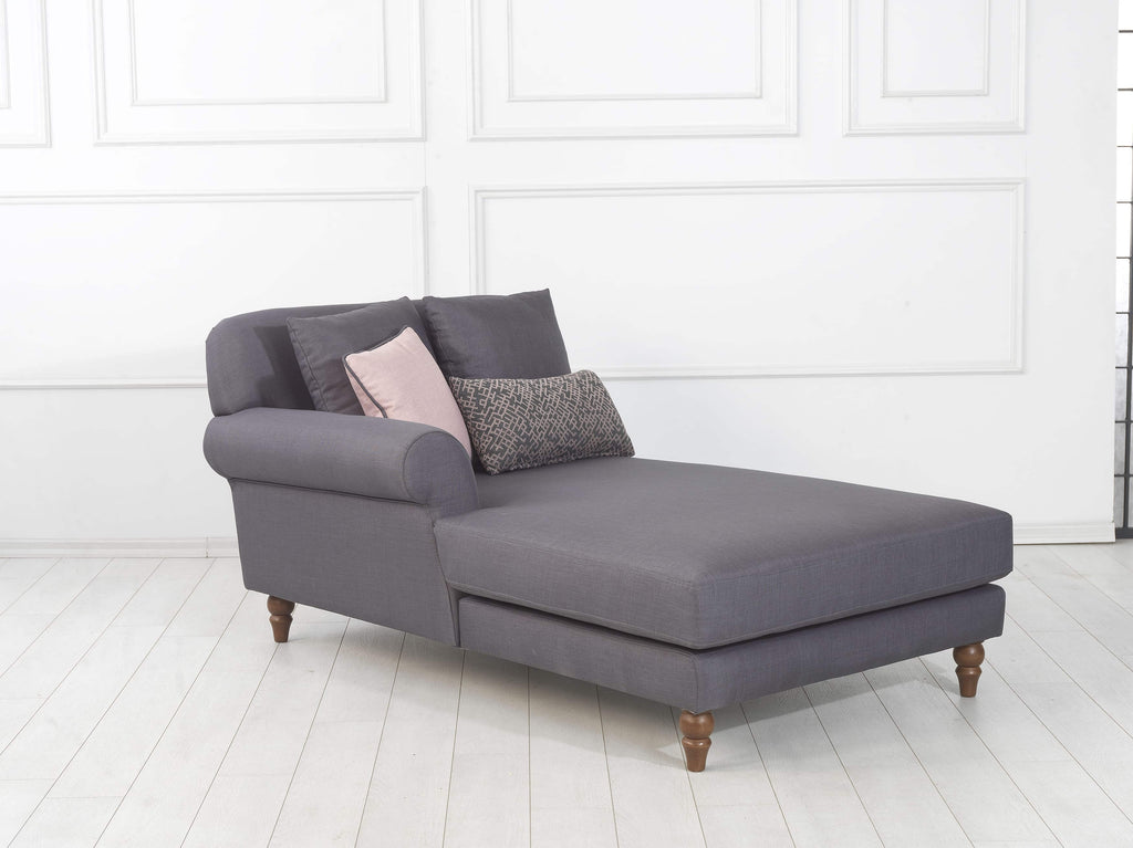 Rubeza Paula Chaise/2+Seater - Anchor Grey