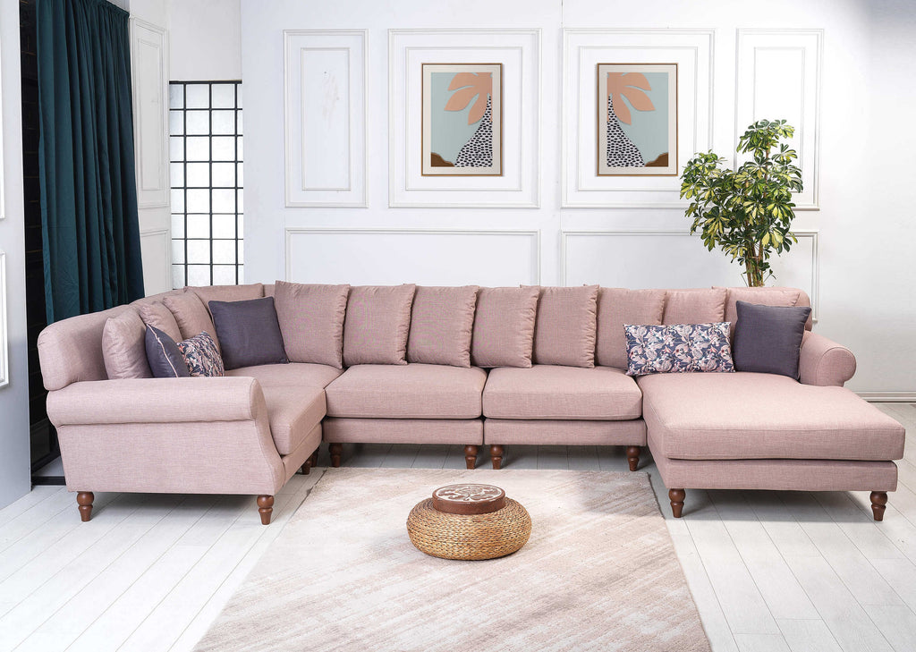 Rubeza Paula 1+Seater/Corner/Armless 1 Seater/Armless 1 Seater/Chaise - Tortilla Brown