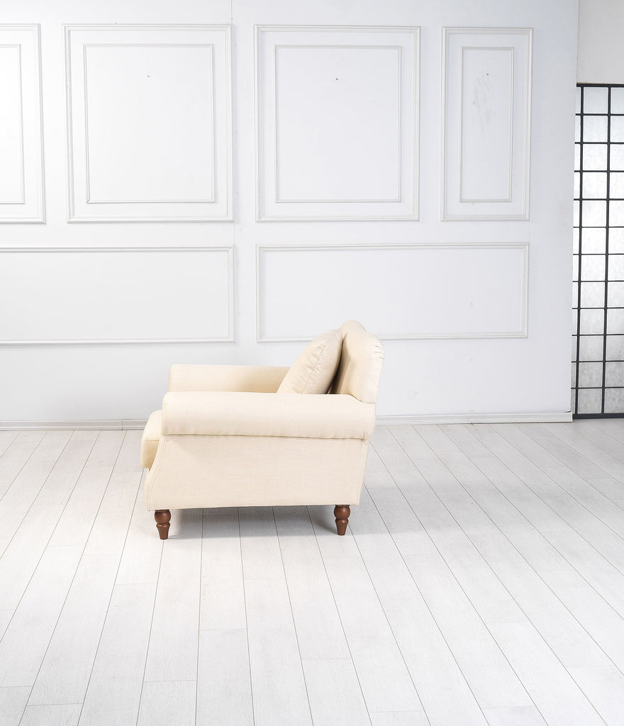 Rubeza Paula Armchair - Daisy White