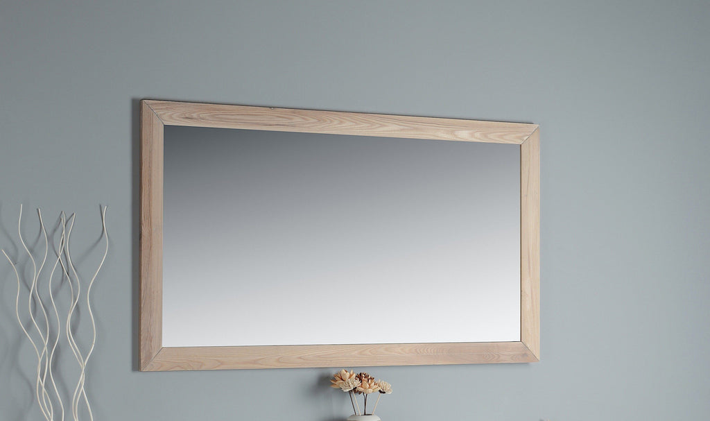 Rubeza Allwood 1420x800mm Luxury Framed Mirror - Wood Veneer