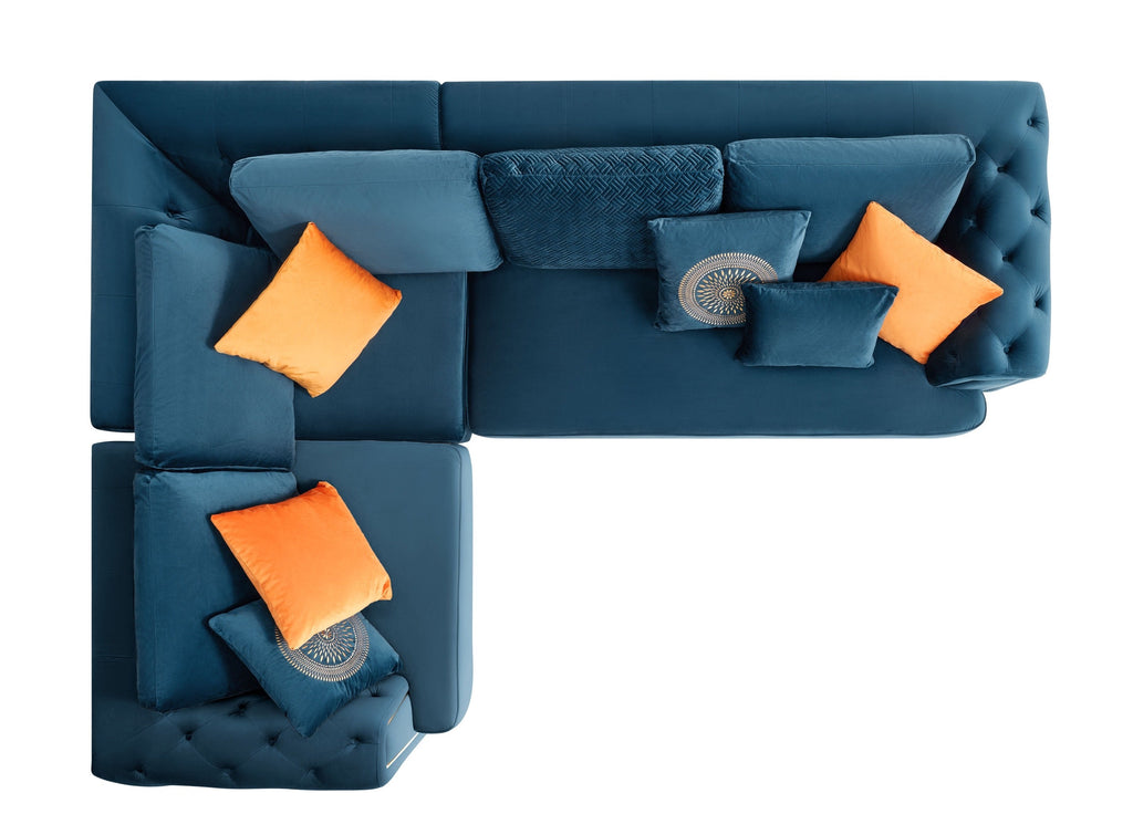 Rubeza Sofia  1+Seater/Corner/2+Seater - Dark Blue