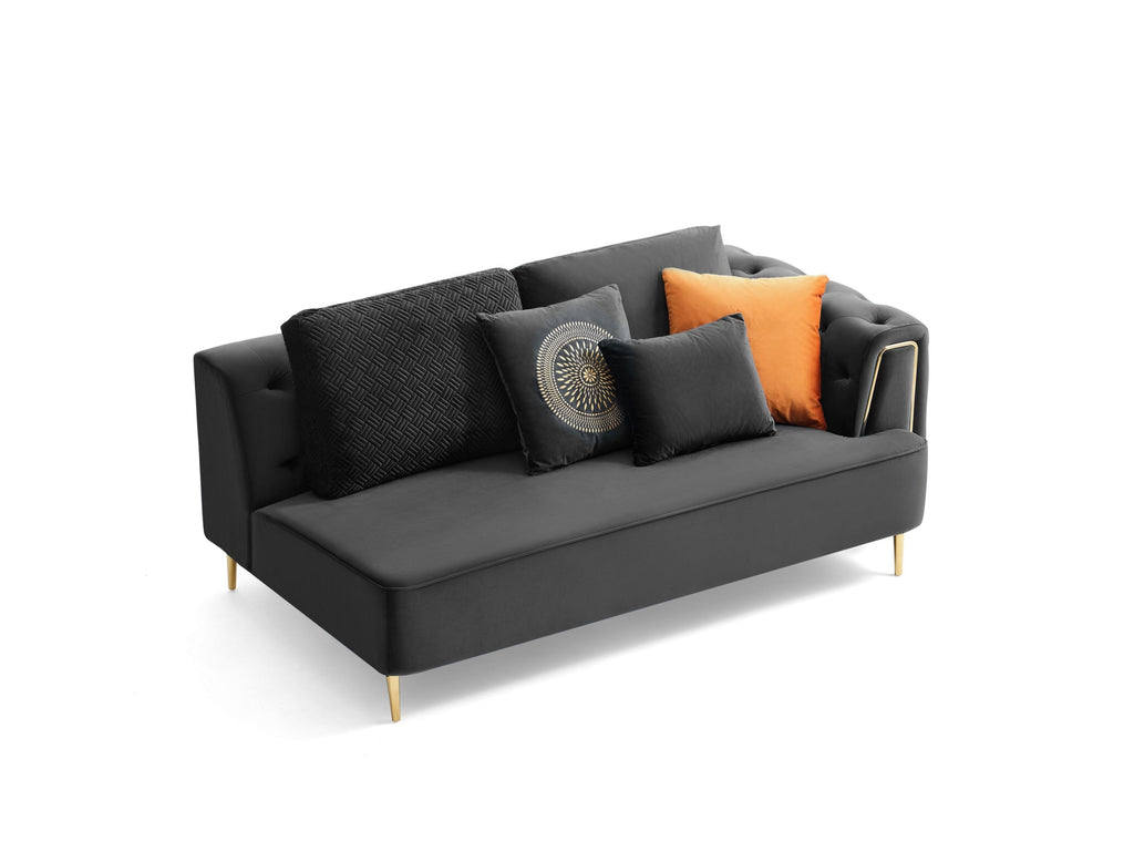 Rubeza Sofia 1+Seater/Corner/2+Seater - Black