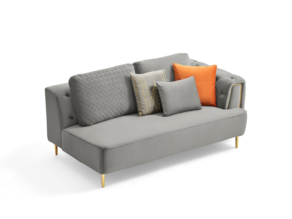 Rubeza Sofia  1+Seater/Corner/2+Seater - Medium Grey